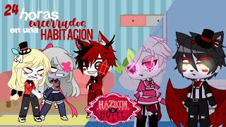 💢🧷  24 horas encerrados en una habitación Personajes de Hazbin Hotel  GC  Especial 8k 🤍 [upl. by Tremann551]