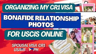 HOW TO ORGANIZE A BONAFIDE RELATIONSHIP PHOTOS COLLAGE PDF FOR DIY CR1 VISA ONLINE [upl. by Lenuahs]