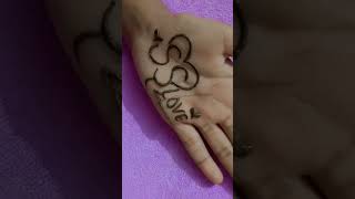 ss latter name mehndi fashionablemehndi fashionforward hennamehndi subscribe channel [upl. by Greenberg]