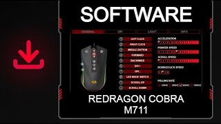 SOFTWARE REDRAGON COBRA  DOWNLOAD E CONFIGURAÇÃO [upl. by Spense169]