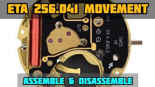 How To Service ETA 256041 Swiss Made Quartz Movement  Assembly And Disassembly  SolimBD [upl. by Niels]