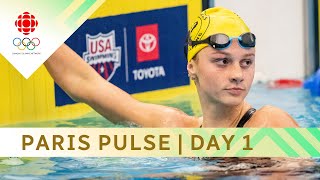 Summer McIntosh goes for gold  Paris Pulse  Day 1  paris2024 [upl. by Guria]