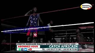 COMBAT DE CATCH CONGOLAIS AVEC PANTHÈRE VS DÉMON [upl. by Oirevlis482]