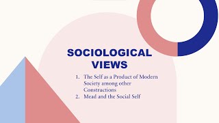 The Sociological Self GE USelf Understanding the Self [upl. by Atneuqal596]