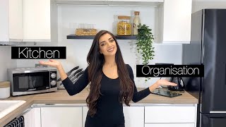 Kitchen Organisation Full Kitchen Declutter and Organisation [upl. by Nevak396]