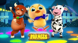 Kaboochi  Dance Songs For Children  Cartoons For Babies  Farmees [upl. by Onimod]