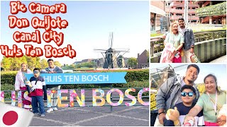 JAPAN FUKUOKA 2024  Bic Camera  Don Quijote  Canal City  Huis Ten Bosch [upl. by Ardiek]