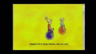 Bassetts Soft And Chewy Vitamins Advert On Channel 5 UK TV 2001 [upl. by Inneg]