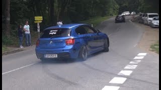 BMW M135i BURNOUT amp DRIFT [upl. by Annat]