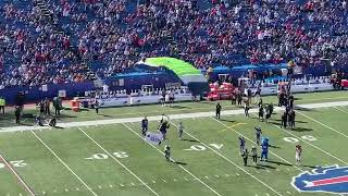 Some pregame entertainment 🪂 Highmark Stadium 🏟️ Buffalo Bills 🏈 [upl. by Howlyn]