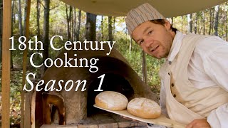 Cooking Marathon  18th Century Cooking Season 1 [upl. by Enyawad305]