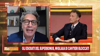 Agostino Santillo ospite a quotReStartquot Rai3 10102024 [upl. by Annairba]