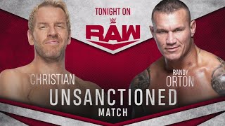 FULL MATCH Unsanctioned Match  WWE RAW 15620 [upl. by Solhcin]