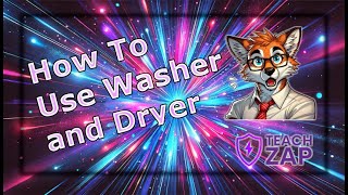 How To Use Washer And Dryer [upl. by Rodge718]