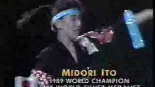 Midori Ito 1990 Tour of Champions [upl. by Nedgo]