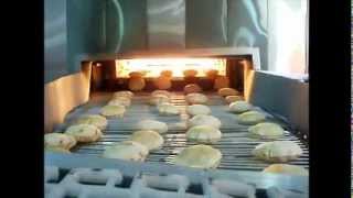 Arabic Pita Bread Making Machine  Bakery Equipment in Dubai [upl. by Orgalim]