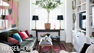 Interior Design — How To Cosy Up A Small LivingDining Room [upl. by Eleets]