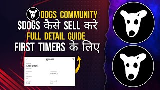 DOGS  How To Sell DOGS  Full Detail Guide dogs sell listing binance [upl. by Gascony297]