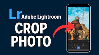 How to Crop Photo in Adobe Lightroom 2024 [upl. by Nylloh]