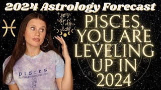 PISCES 2024 YEARLY HOROSCOPE ♓ You are the MAIN CHARACTER  Growing Pains amp Mastering Your Magic 🪄 [upl. by Norvin]