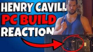 Henry Cavill  PC Build REACTION [upl. by Veleda]