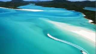 Whitehaven Beach  Whitsunday Islands  Australia [upl. by Ij]