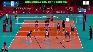 Volleyball ricezione e gestione delle zone di conflitto [upl. by Trip511]