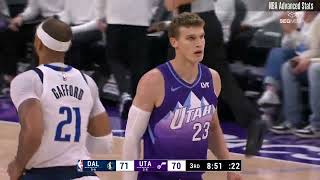 Lauri Markkanen vs Mavericks  PlayByPlay Highlights  20241114 [upl. by Gaidano]