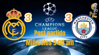 Post partido Real Madrid 3 Man Citi 3 [upl. by Rajewski]