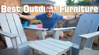 The BEST Outdoor Furniture  Polywood Adirondack Chair Review [upl. by Willman63]