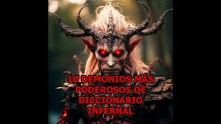 TOP 10 DEMONIOS MÁS PODEROSOS DE DICCIONARIO INFERNAL [upl. by Hamlet588]