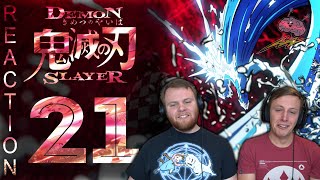 SOS Bros React  Demon Slayer Season 1 Episode 21  Against Corps Rules [upl. by Armond]