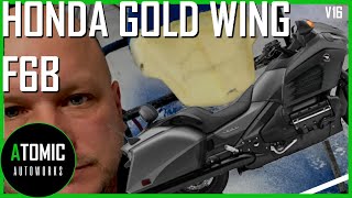 How to modify a Honda F6B Gold Wing motorcycle seat [upl. by Vasquez688]