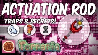 Terraria 131 Actuation Rod  Terraria New Items [upl. by Travus]