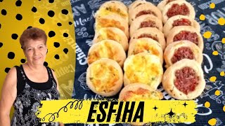 ESFIHA TIPO HABIB´S  RECEITA PARA NÃO ERRAR  Esfihas [upl. by Favian58]