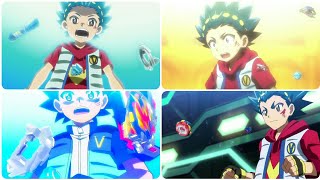 All Valtryek Burst Finishes in Beyblade Burst Season 16 [upl. by Junette]