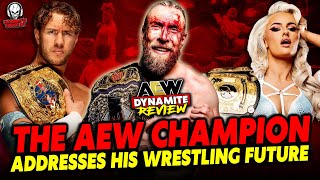 AEW Dynamite 82824 Review  Jon Moxley RETURNS And Bryan Danielson Addresses His Future [upl. by Carce]