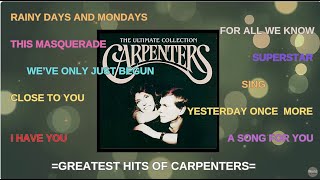 Karen Carpenters  The Ultimate Collection [upl. by Anha310]