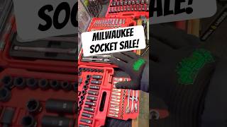 Milwaukee Socket Set Sale Home Depot Deals [upl. by Majka]