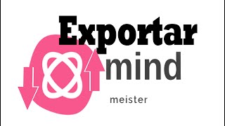 MINDMEISTER  como exportar a pdf o imagen sin cuenta PRO [upl. by Nirda]