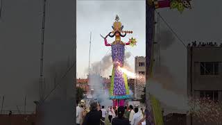 Biggest Ravan in jammu parade Ground shorts ravan dussehra [upl. by Virgie271]