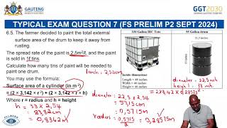 01 NOVEMBER 2024 1400  1530 MATHEMATICS LITERACY PAPER 2 GRADE 12 [upl. by Aehta]