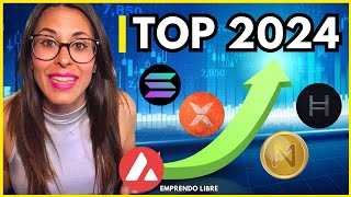 TOP 5 MEJORES criptomonedas para invertir 2024🤑 [upl. by Nawoj]