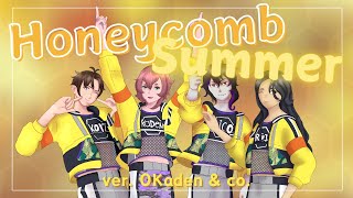 「OKadenampCo4人」Honeycomb Summer  CrazyB 󠀠 Cover歌ってみた [upl. by Banks684]