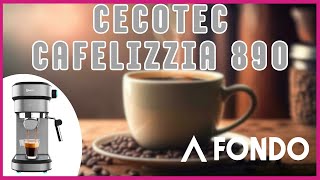 Análisis de la Cecotec Cafelizzia 890 cafetera compacta y potente a buen precio 4K60 [upl. by Llemhar]