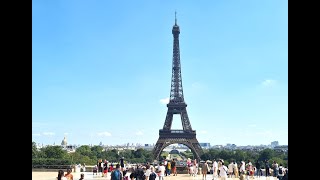 Tour Eiffel Trocadéro et Musée dArt Moderne  balade dans les lieux les plus iconiques de Paris [upl. by Elaval]