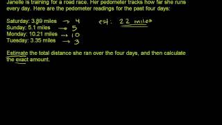 Estimation with Decimals [upl. by Libbey]