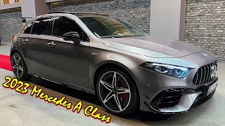 2023 Mercedes A Class Full Visual Review  GoodLooking Premium Hatchback [upl. by Atteyram]