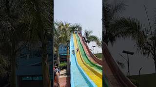 😱High renge Street water slides 😱waterpark nilanshwaterpark nilansh swimmingpool slide shorts [upl. by Burrton395]