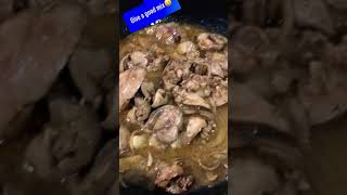 Quick Chicken liver Masala recipe  Chicken kaleji Masla recipe shortsbeta [upl. by Enelyt]